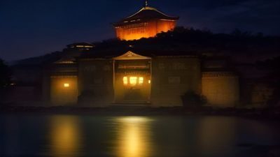 亚洲gay片精选封面，东亚城市夜景背景，日韩台湾同志电影画面，细腻情感表达的gay片亚洲精选