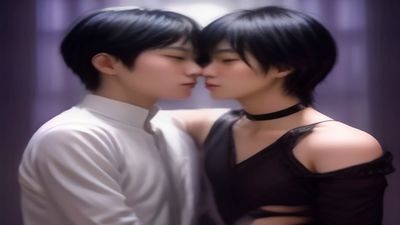 gay片纪录片类影片截图，LGBTQ+社群纪录画面，街头采访场景，真实感强的gay片纪录内容